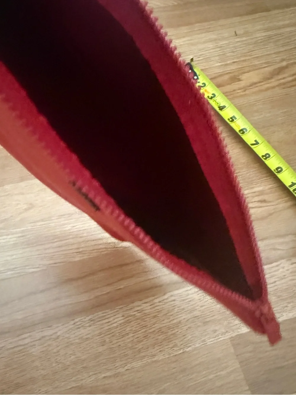triangl swimwear Red Zip Toiletry Pouch